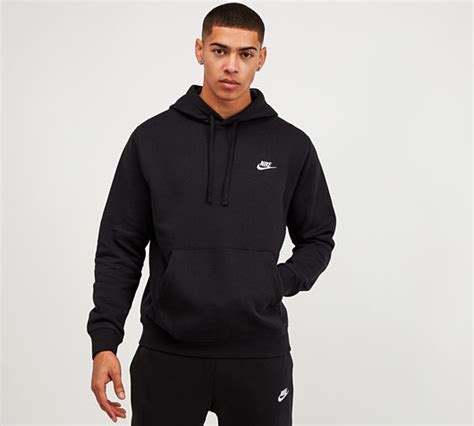 nike club fleece zwart|nike club fleece overhead hoodie.